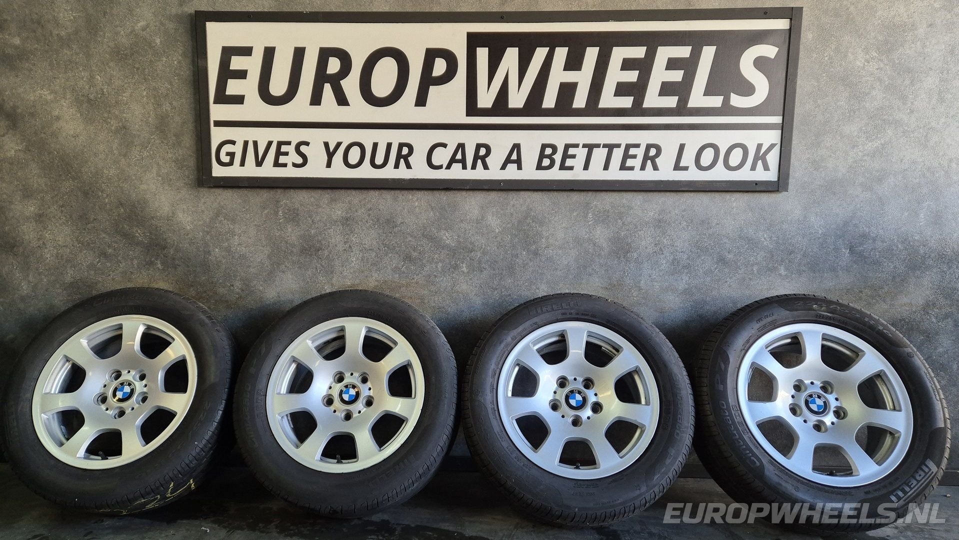 16 inch BMW 5 Serie E60 E61 velgen Styling 134 zomerbanden, Auto-onderdelen, Gebruikt, -, Banden en Velgen, Ophalen of Verzenden
