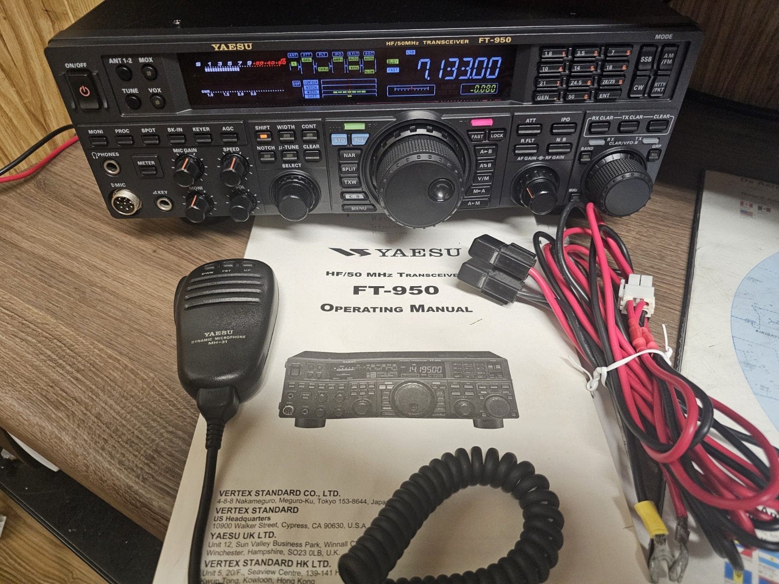 Yaesu FT 950 Dsp, Telecommunicatie, Ophalen of Verzenden, Gebruikt, Zender en Ontvanger