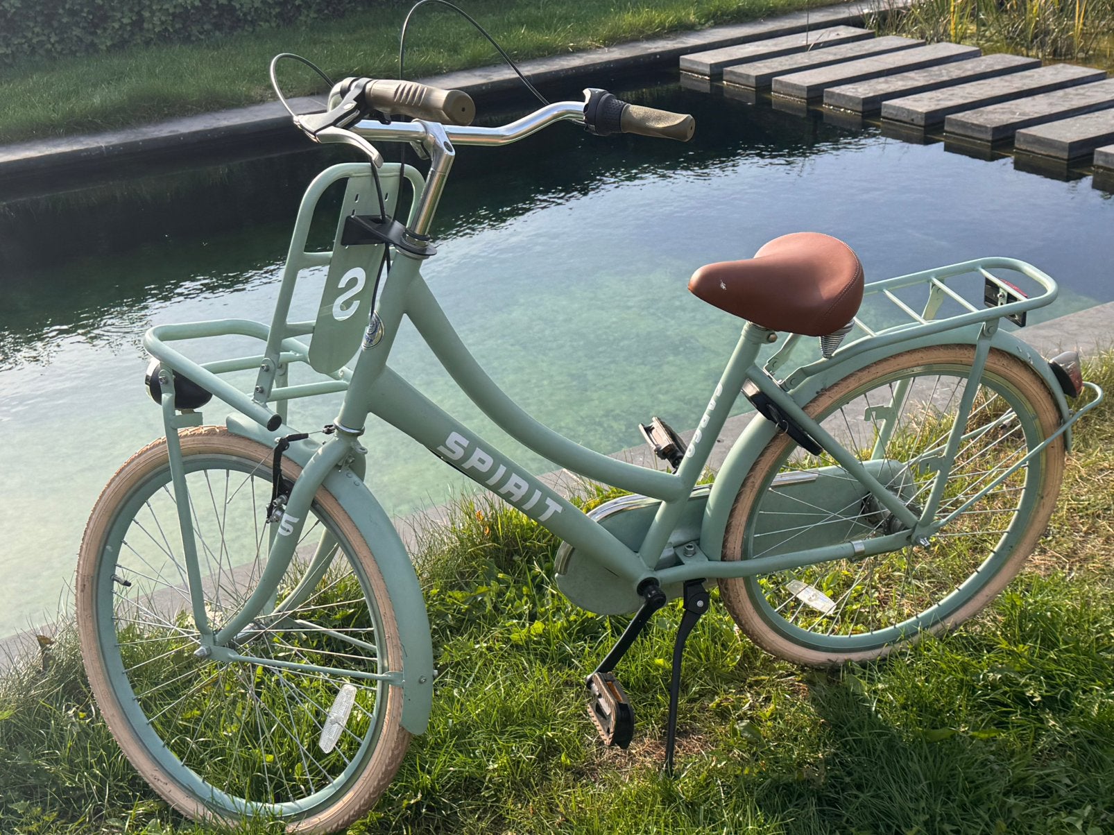 Spirit meisjesfiets 24inch, Ophalen, Terugtraprem, 24 inch, Versnellingen