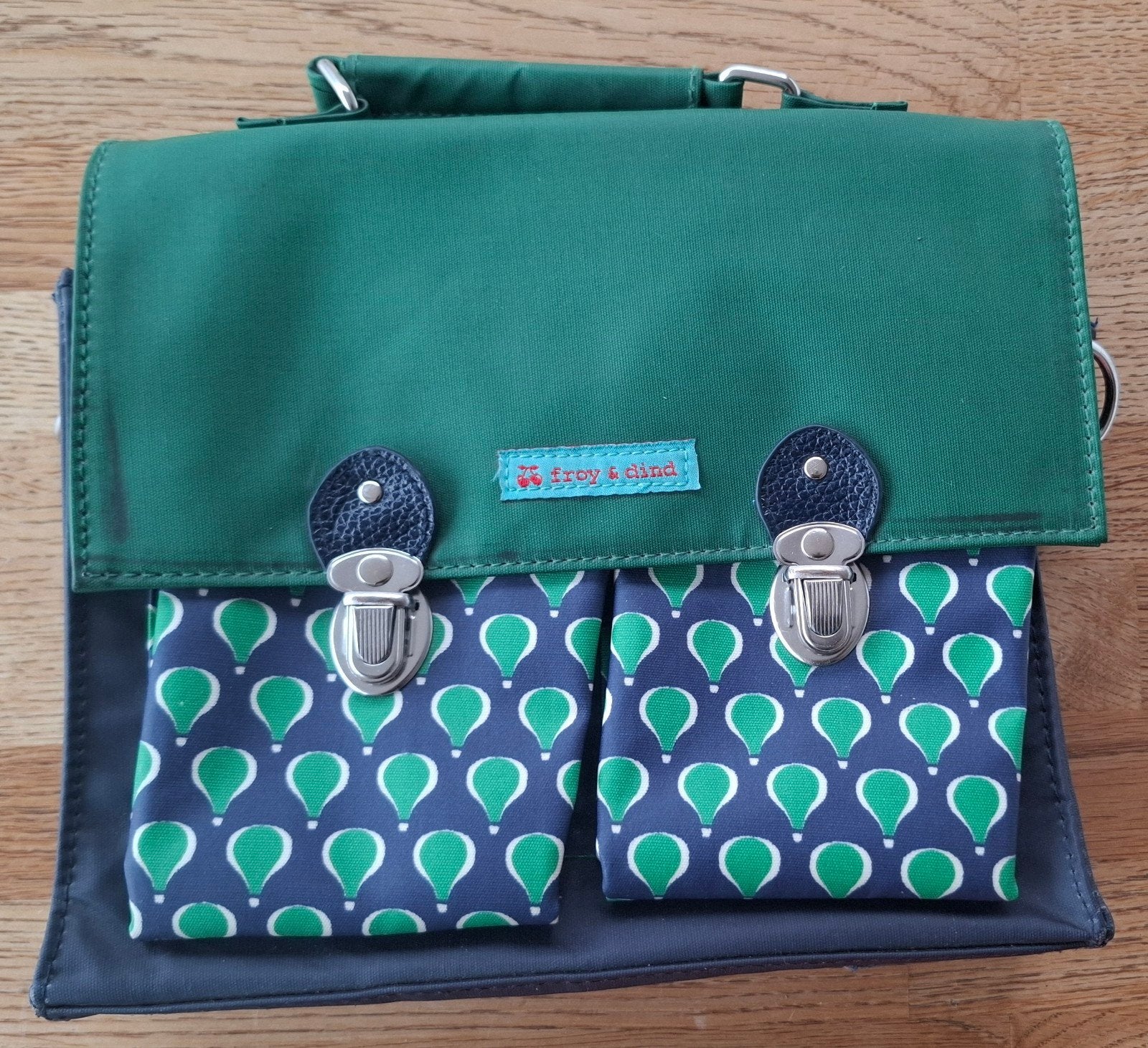 Kleuterboekentas Froy & Dind, Moins de 30 cm, Enlèvement, Bleu, Porte-documents ou Cartable