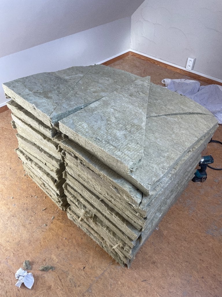 Isolatie Rockwol 5 cm !, Doe-het-zelf en Bouw, Ophalen, 4 tot 8 cm, Vloerisolatie, Steenwol
