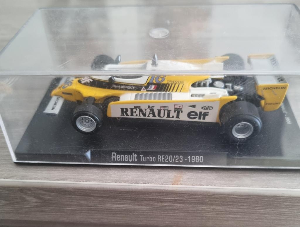 Renault Turbo RE20/23 Formule 1-auto schaalmodel 1:43, Hobby & Loisirs créatifs, Voitures miniatures | Échelles Autre, Comme neuf