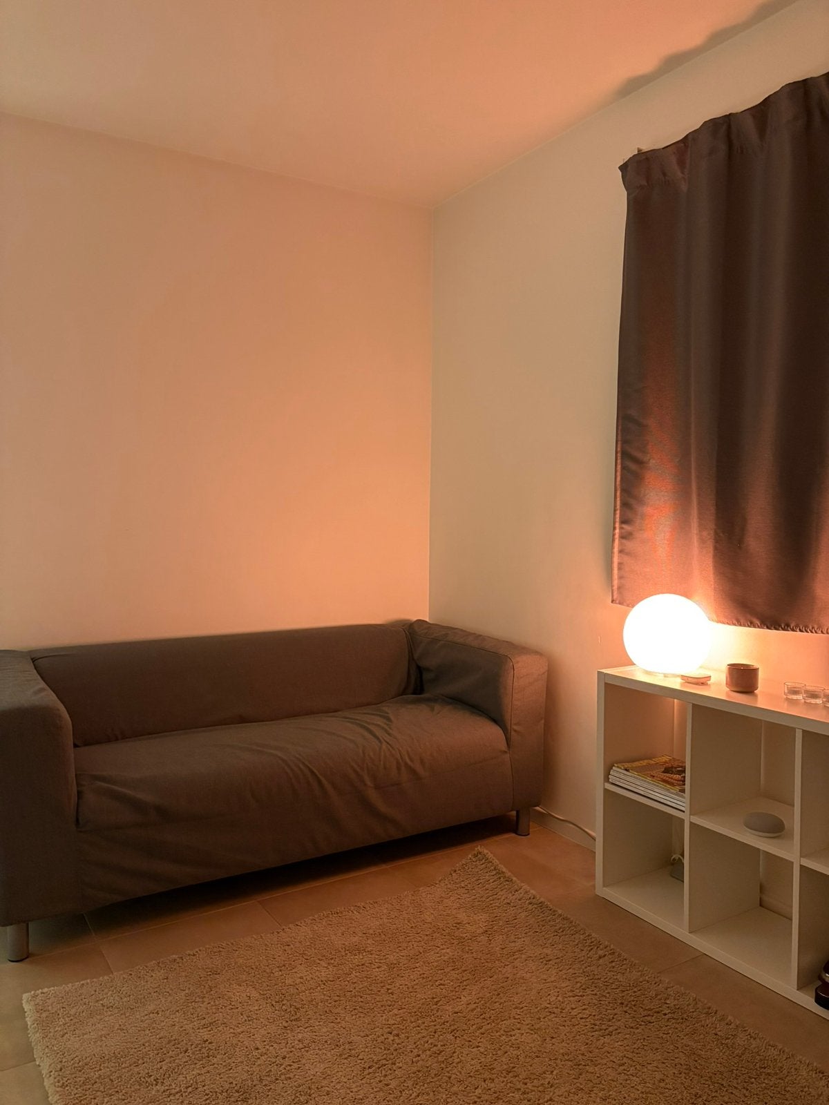 Ikea kotzetel - gebruikt- gratis - af te halen, Huis en Inrichting, Zetels | Complete zithoeken, Ophalen, Gebruikt, Stof, Modern