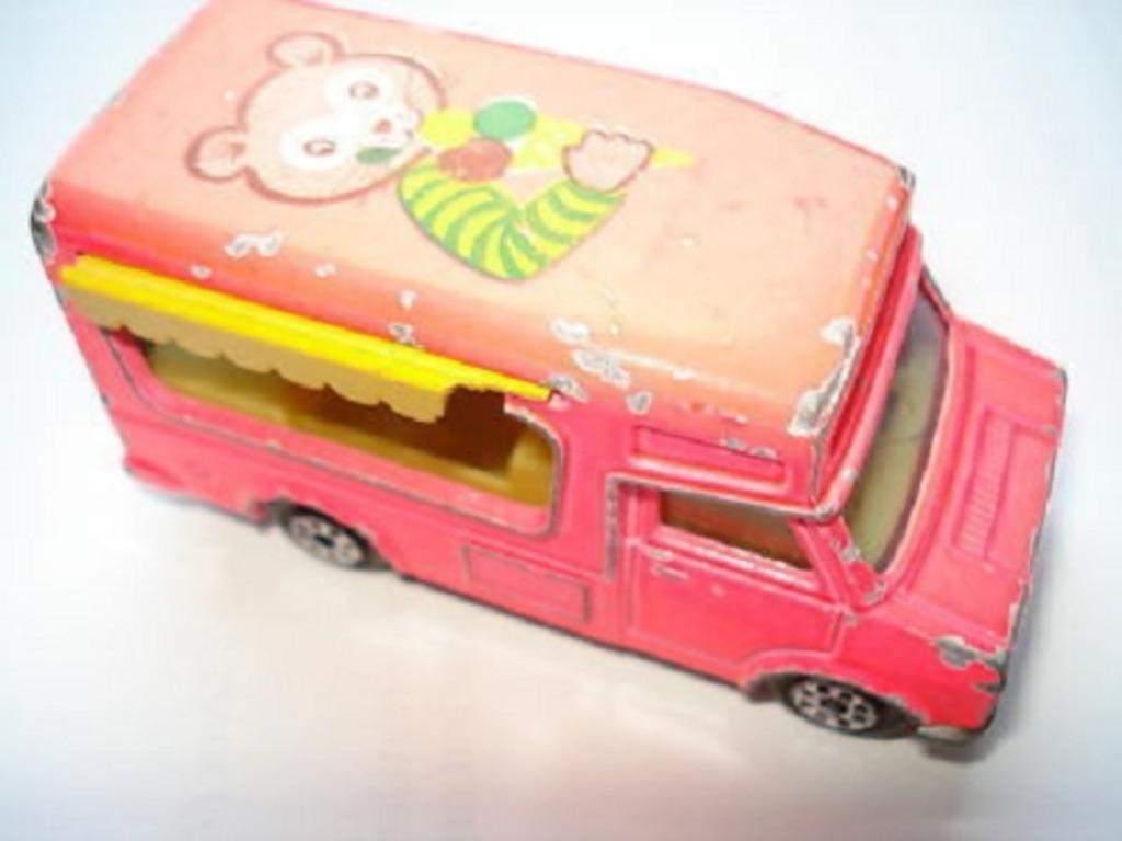 Majorette Fourgon glacier crèmerie 1/67 1:67, Verzenden, Gebruikt, Bus of Vrachtwagen, Majorette