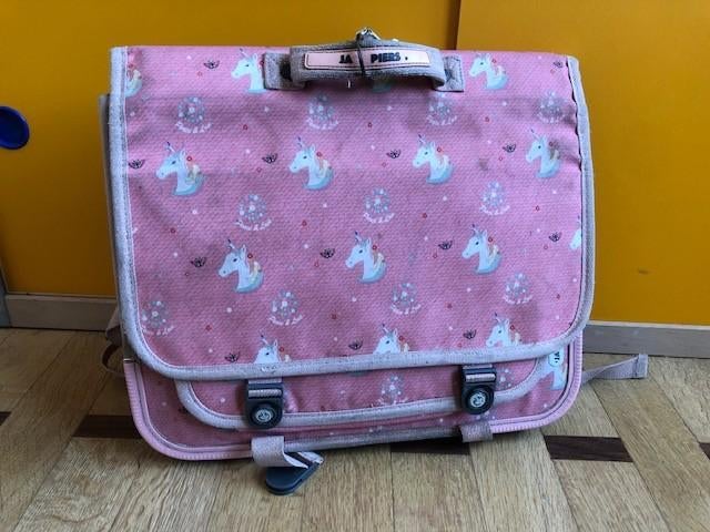 Sac école Kack Piers Licorne, Moins de 30 cm, Rose, 30 à 40 cm, Enlèvement