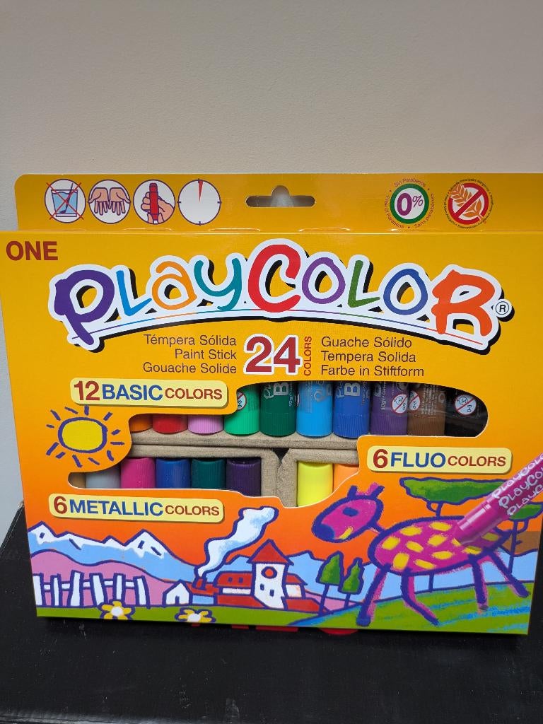 Gouache solide 6 boîtes, Enlèvement ou Envoi, Neuf, Crayon ou Feutre