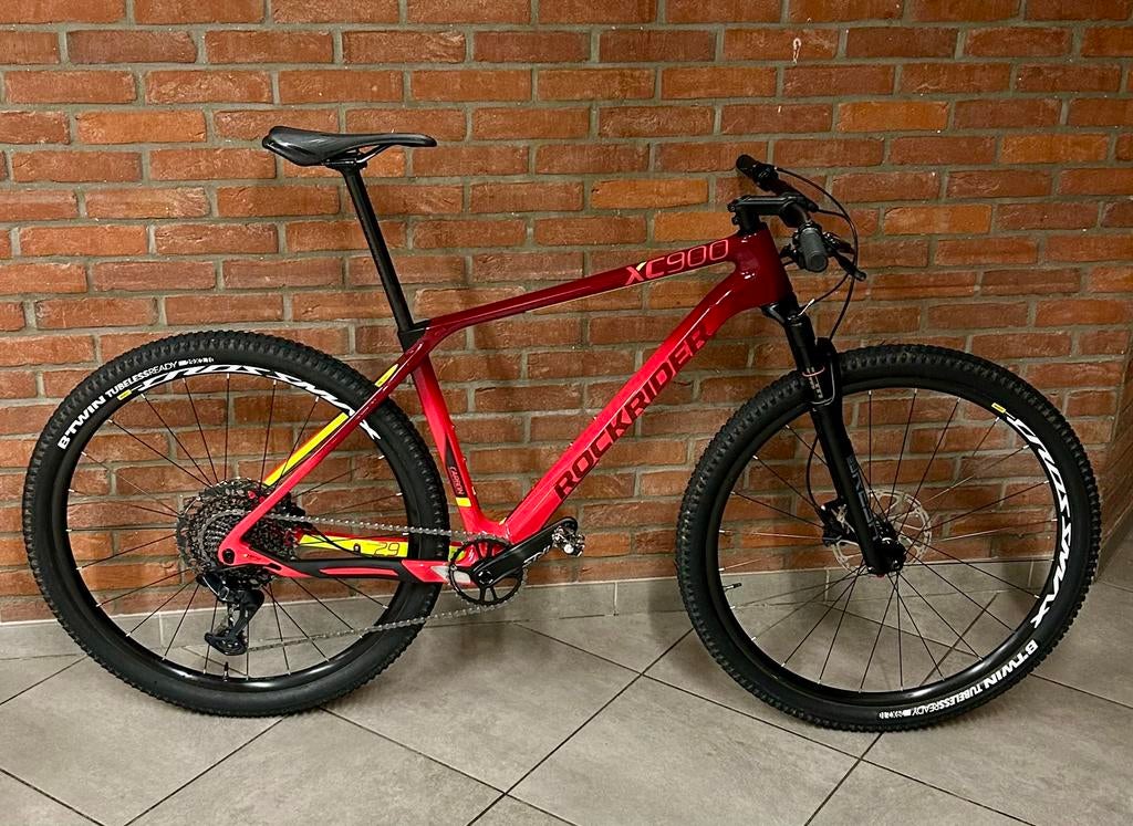 Vtt rockrider xc900 carbon etat neuf, Enlèvement, Comme neuf, Trek