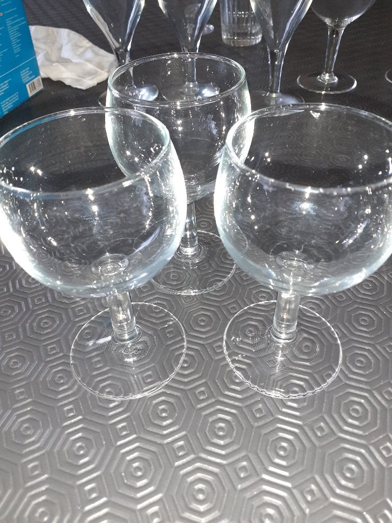 Verres à cognac (France) Lot de 2 verres, Ophalen, Zo goed als nieuw, Overige typen