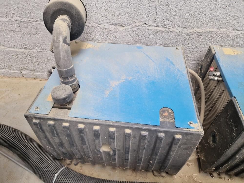 Vacuumpomp CNC machine Homag, Enlèvement