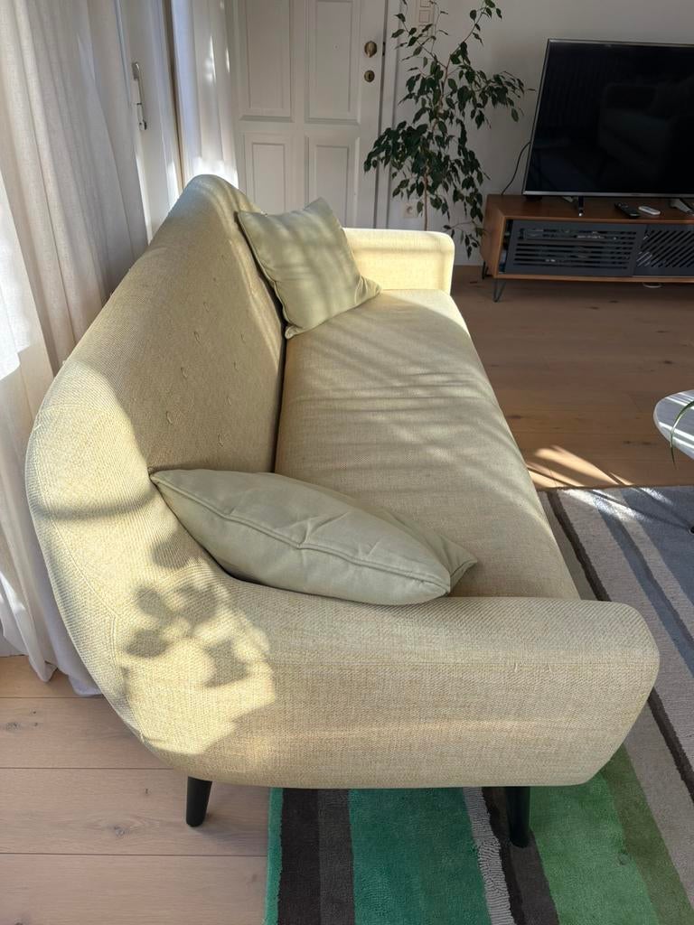 Gele 3 zit, Ophalen, Gebruikt, Overige maten, 150 tot 200 cm