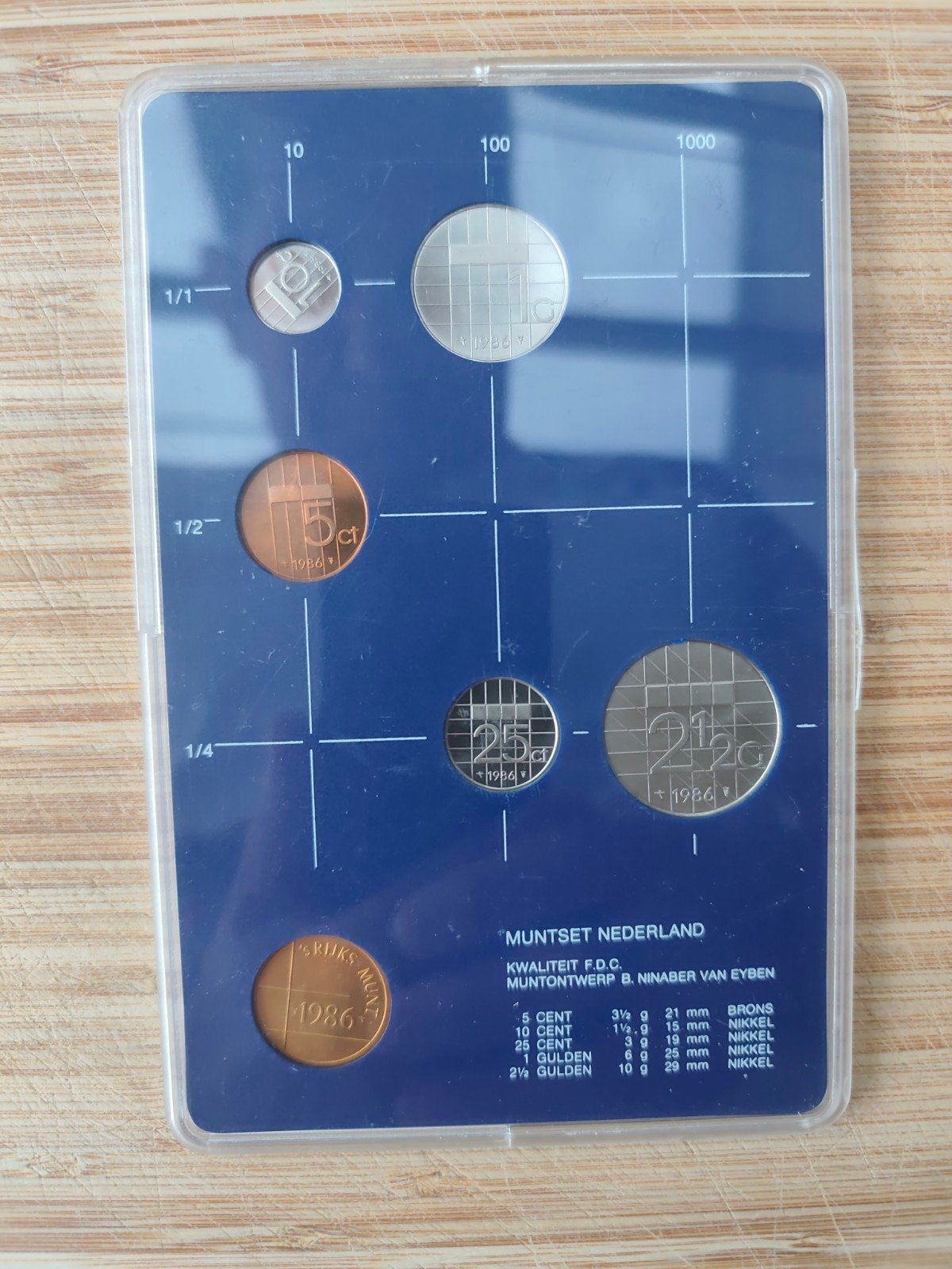 Coffret Officiel Collector Pays-Bas 1986 (Muntset), Enlèvement ou Envoi, Série