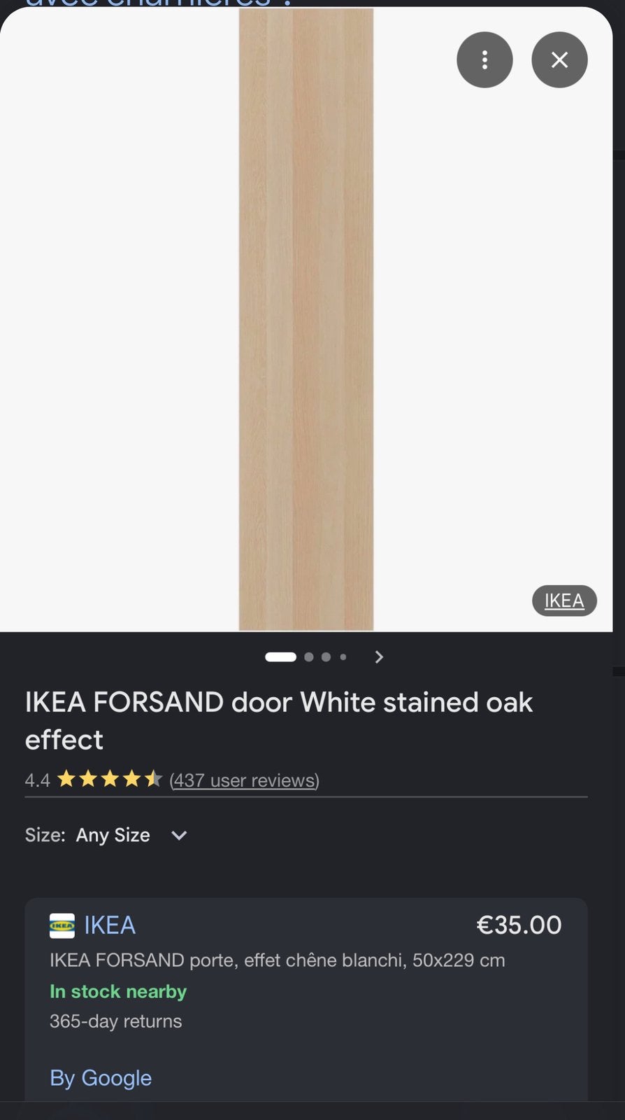 Ikea pax 236 forsabd 2 portes a donner, Enlèvement ou Envoi, Comme neuf