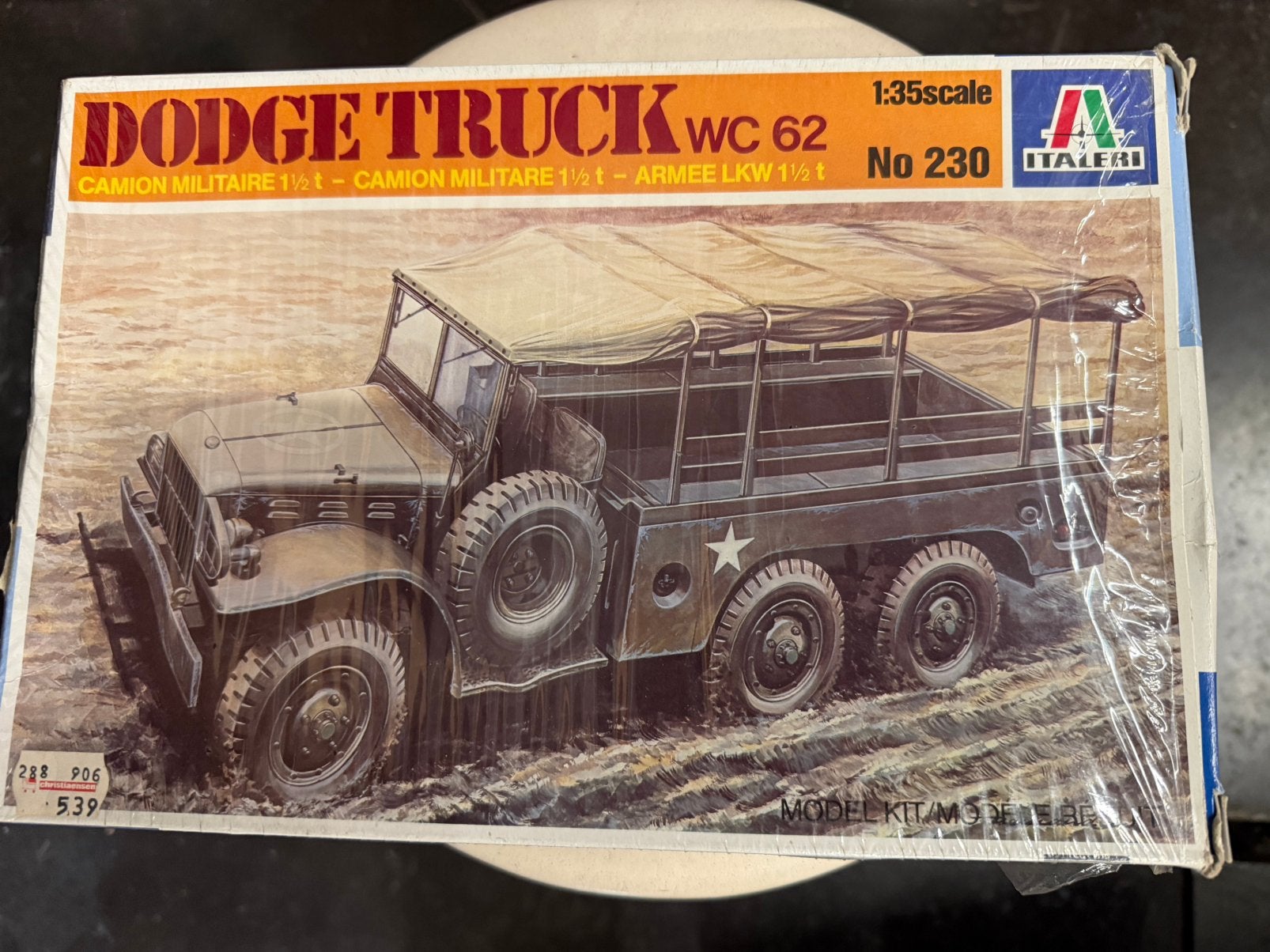 Camion Dodge WC 62, Hobby & Loisirs créatifs, Modélisme | Voitures & Véhicules, Camion, Comme neuf, 1:32 à 1:50, Italeri