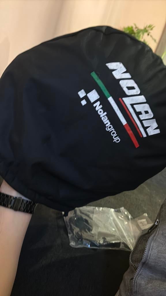 Casque de moto NOLAN, neuf, avec pare-soleil, avant amovible, Enlèvement ou Envoi, Nolan