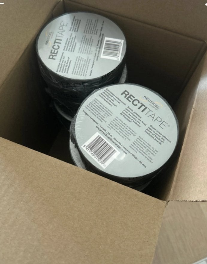 Isolatie tape van merk Rexticel, Doe-het-zelf en Bouw, Isolatie en Afdichting, Verzenden, Nieuw, Overige materialen, 4 tot 8 cm