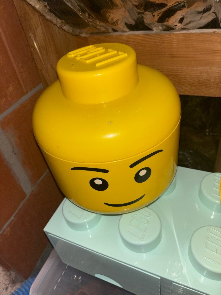 Te koop als 1 lot Lego losse onderdelen / LEGO opbergdoos, Ophalen, Gebruikt, Lego, Losse stenen