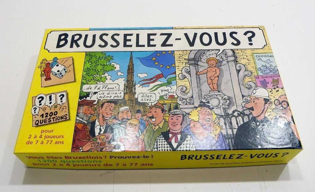 Brussel yourself memoryspel voor vier spelers, Drie of vier spelers, Ophalen of Verzenden, Zo goed als nieuw, Communauté française Wallonie-Bruxelles