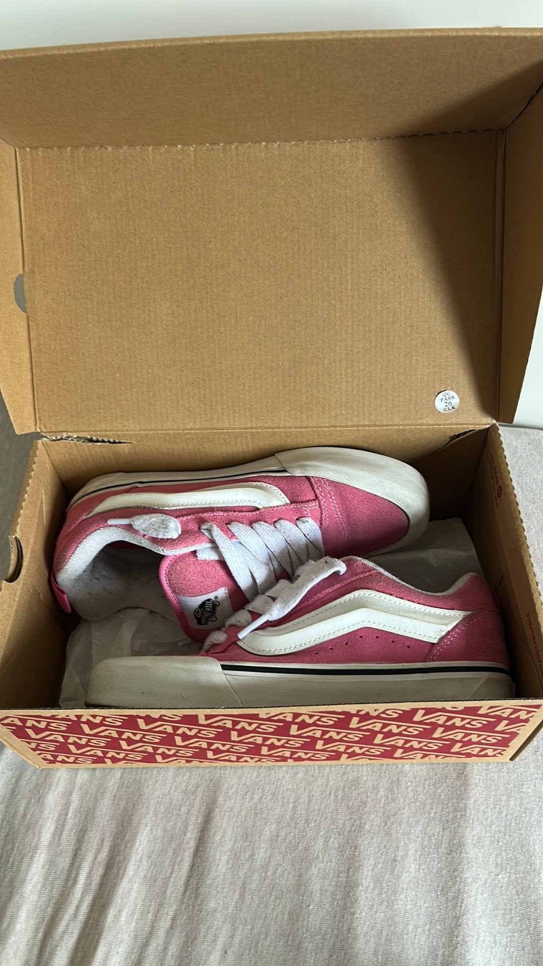 Vans knu skool roze in maat 38, Kleding | Dames, Ophalen of Verzenden, Sneakers, Roze, Gedragen