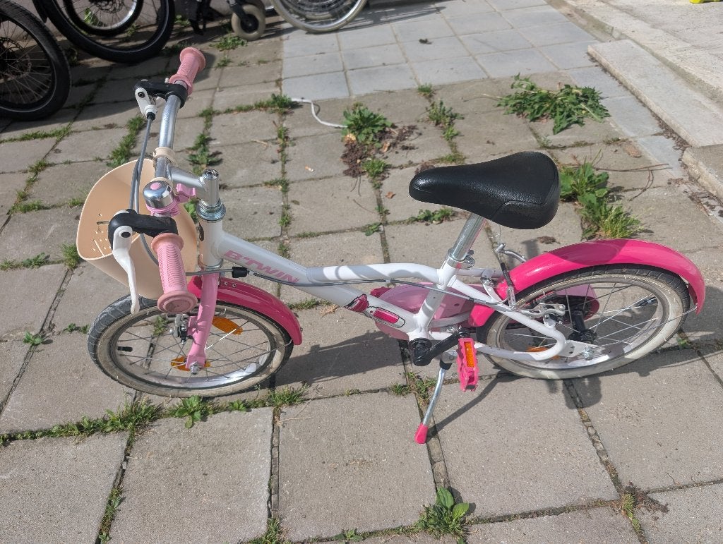 Fiets voor meisjes, Ophalen, Gebruikt