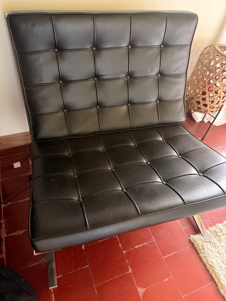 Knoll Barcelona Chair (origineel, gesigneerd), Ophalen