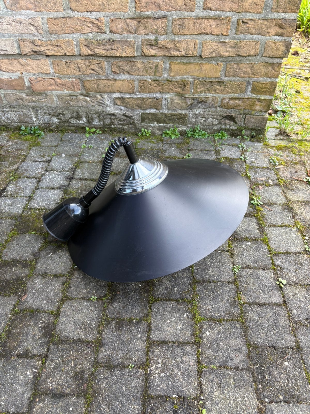 Retro hanglamp 70’s Massive, Ophalen, Gebruikt
