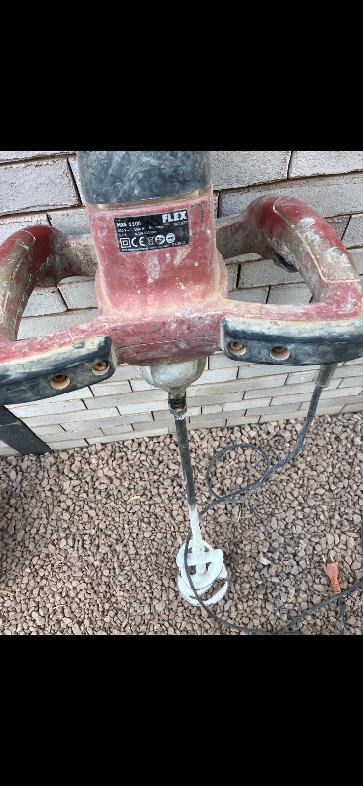 Beton mixer, Ophalen, Zo goed als nieuw