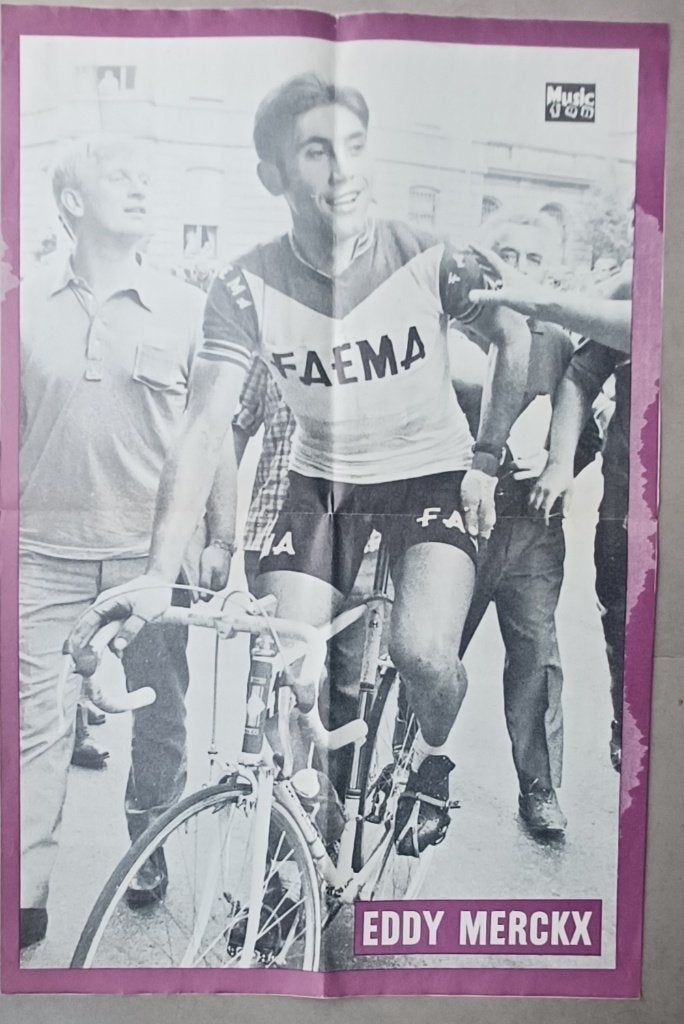 MUSIC FAN/ juni 1970/ Eddy Merckx/ Juul Kabas/ Will Tura/, Collections, Enlèvement ou Envoi, Journal ou Magazine