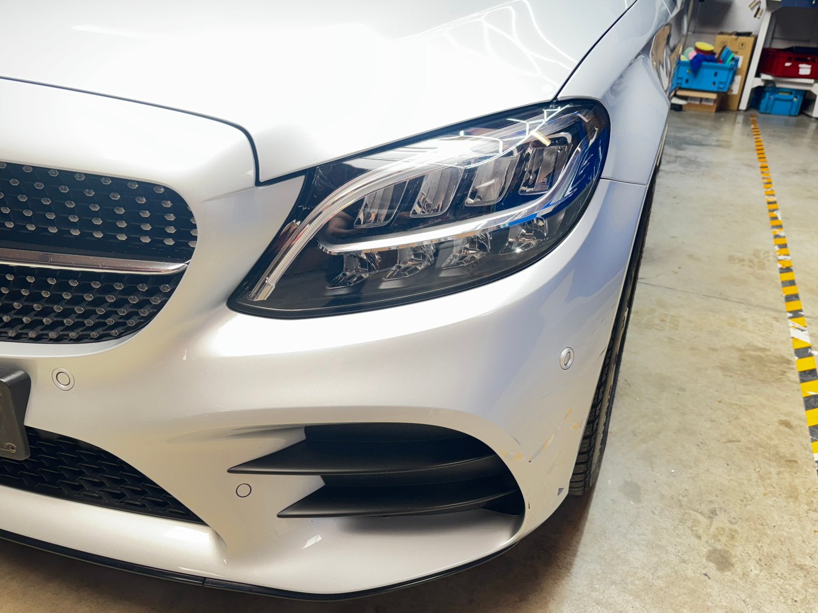 Pack AMG pour Mercedes C160, Autos, Cuir, Argent ou Gris, Achat, Euro 6