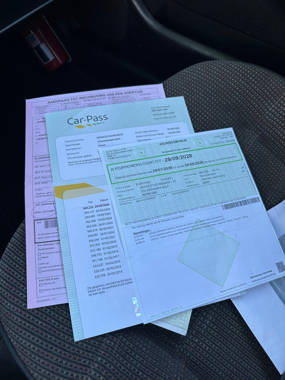 Golf 3 tdi 1.9 oldtimer | reeds gekeurd voor verkoop, foto 8