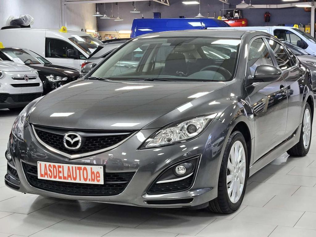 Mazda 6 2.0i Auto CAMERA Sensors Cruise Carplay Blue, Auto's, Automaat, Euro 5, Gebruikt, Zwart