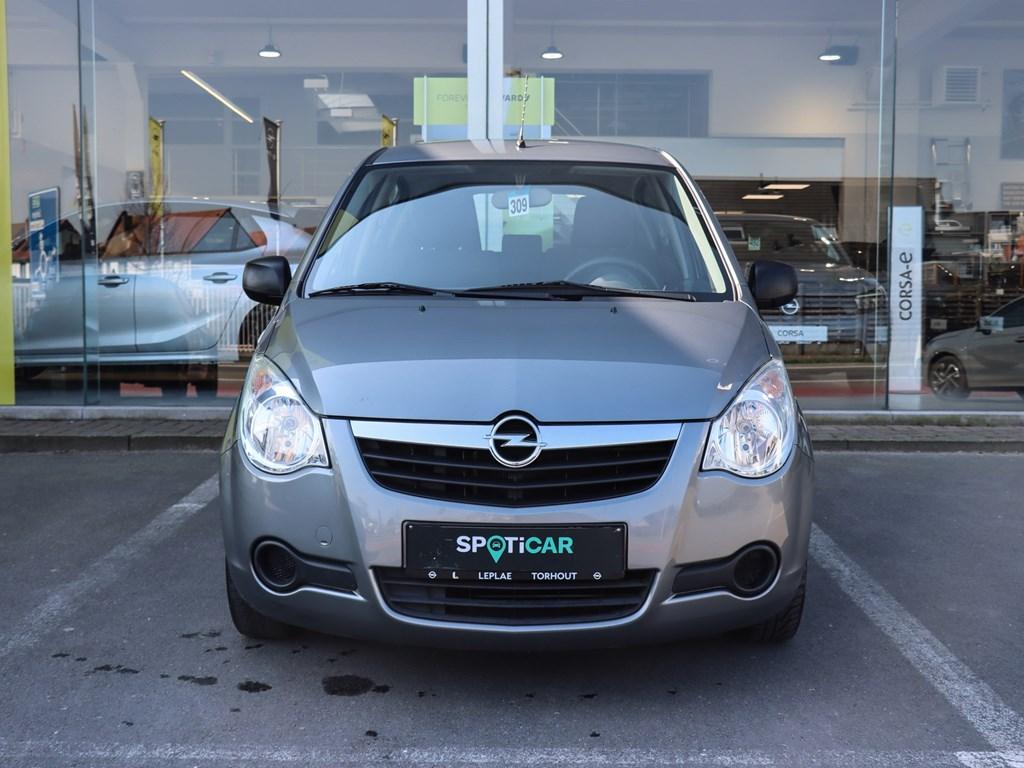 Opel Agila 1.0 BENZ 65PK, Zwart, 48 kW, https://public.car-pass.be/vhr/d785c384-8ecc-45f8-9ee2-7e4e1a6fd621, 5 deurs