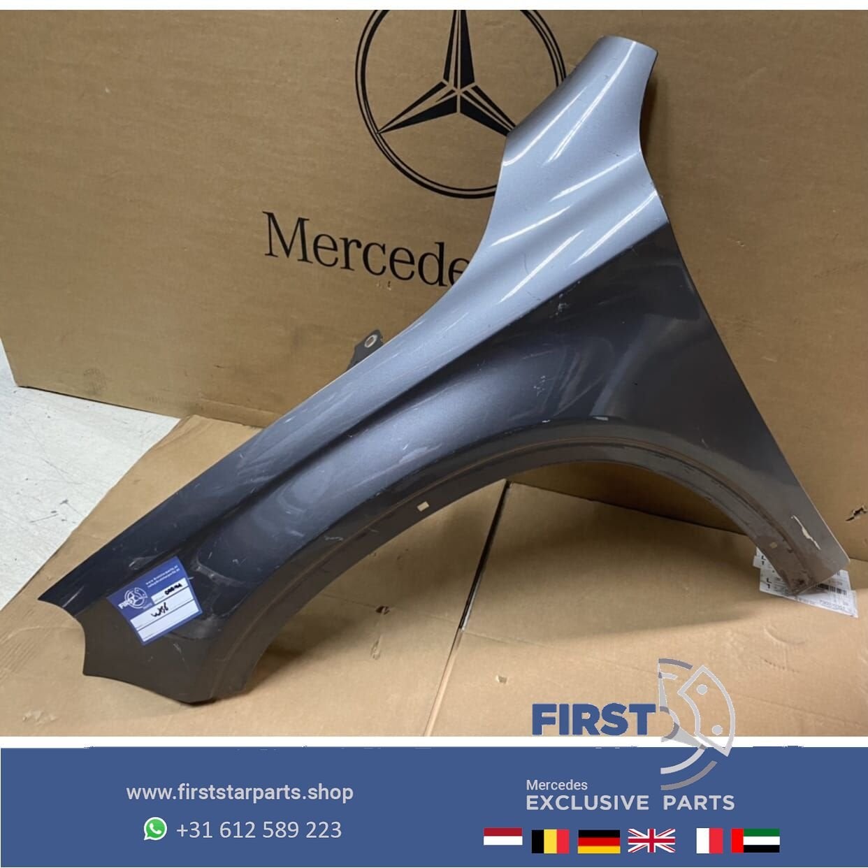 W156 ZIJSCHERM Mercedes GLA Klasse VOORSCHERM LINKS SCHERM 2, Auto-onderdelen, Gebruikt, -, Links, Ophalen of Verzenden