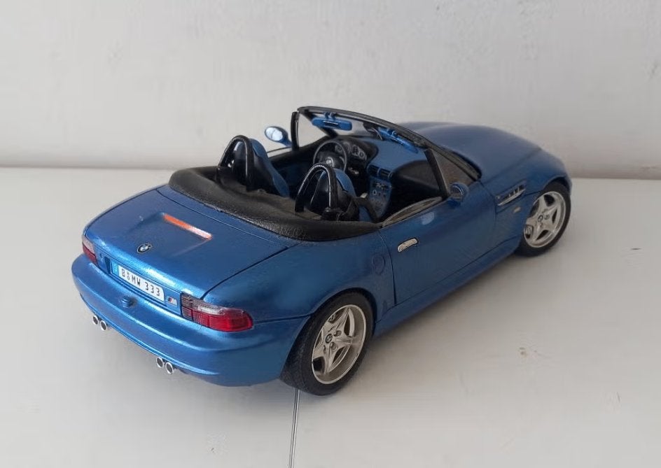 Bmw Z3 M cabrio automodel , schaal 1:18, Enlèvement, Comme neuf, Voiture