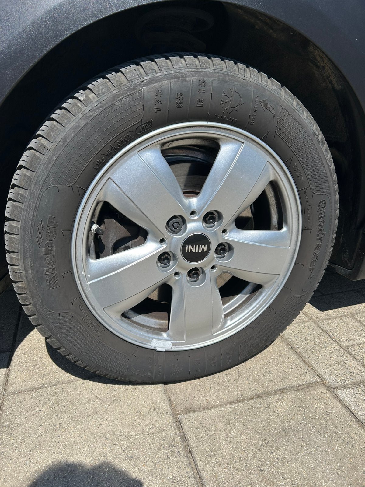 Mini velgen 5x112, Auto-onderdelen, Banden en Velgen, Ophalen, 15 inch, 175 mm, Banden en Velgen