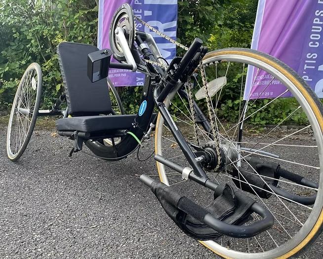 Fiets - Handbike - ligdriewieler van het merk PRO ACTIV, Ophalen, Gebruikt, Autre