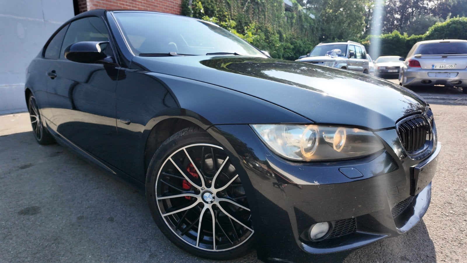 Sportieve BMW 3-Serie Coupé – M-Pakket – 2008, Auto's, 4 zetels, Achterwielaandrijving, 1995 cc, Zwart