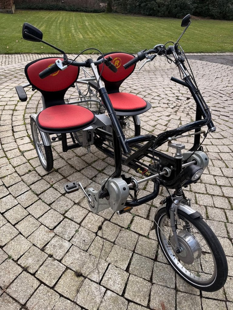 Van Raam Duo-Fiets | Elektrische Ondersteuning | Gereviseerd, Ophalen, Gebruikt, Van Raam
