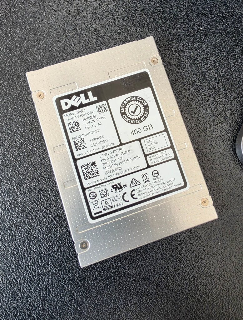 Lot de 12 - DELL SSD 400GB, Informatique & Logiciels, Reconditionné, Interne, Enlèvement, DELL