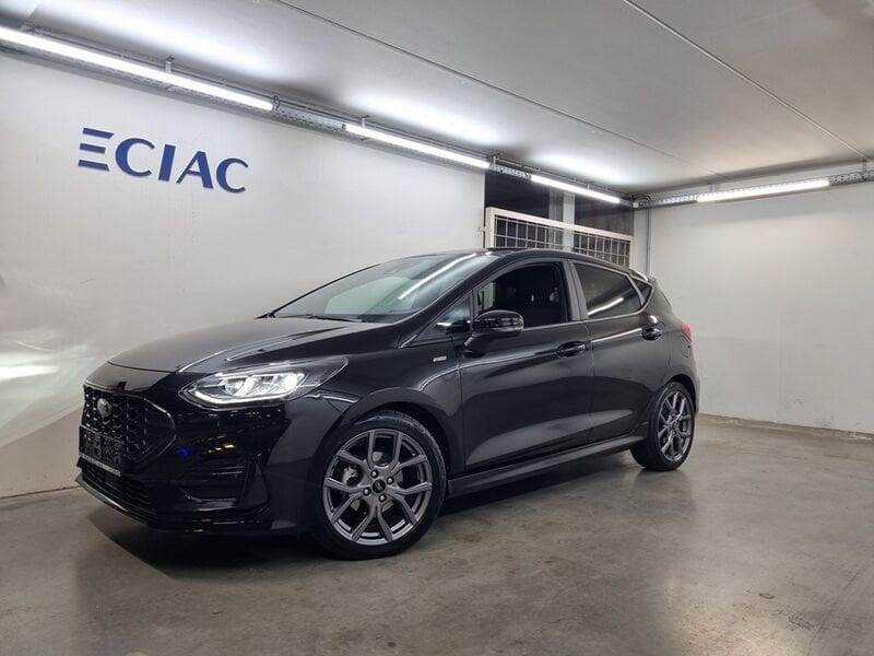Ford Fiesta ST-Line - Automaat - Garantie, Auto's, Automaat, Stof, Gebruikt, Zwart