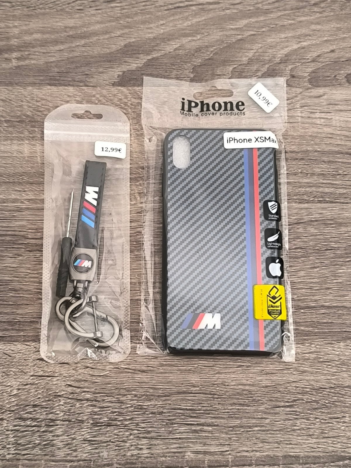 M-Performance Iphone XS Max Hoes + Sleutelhanger, Ophalen, Nieuw, IPhone XS Max