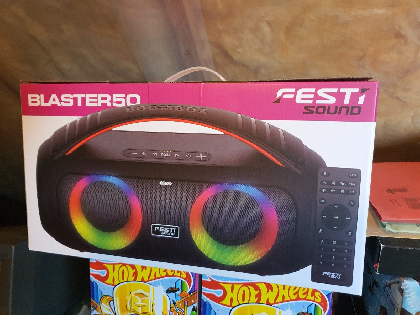 Soundbox blaster 50, Enlèvement