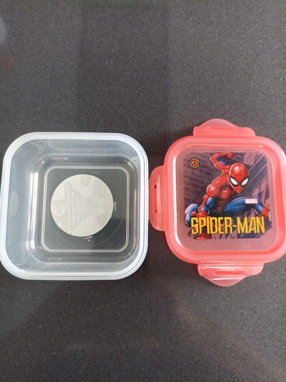 Spiderman doosje 290 ml, Handtassen en Accessoires, Ophalen, Nieuw, Jongen