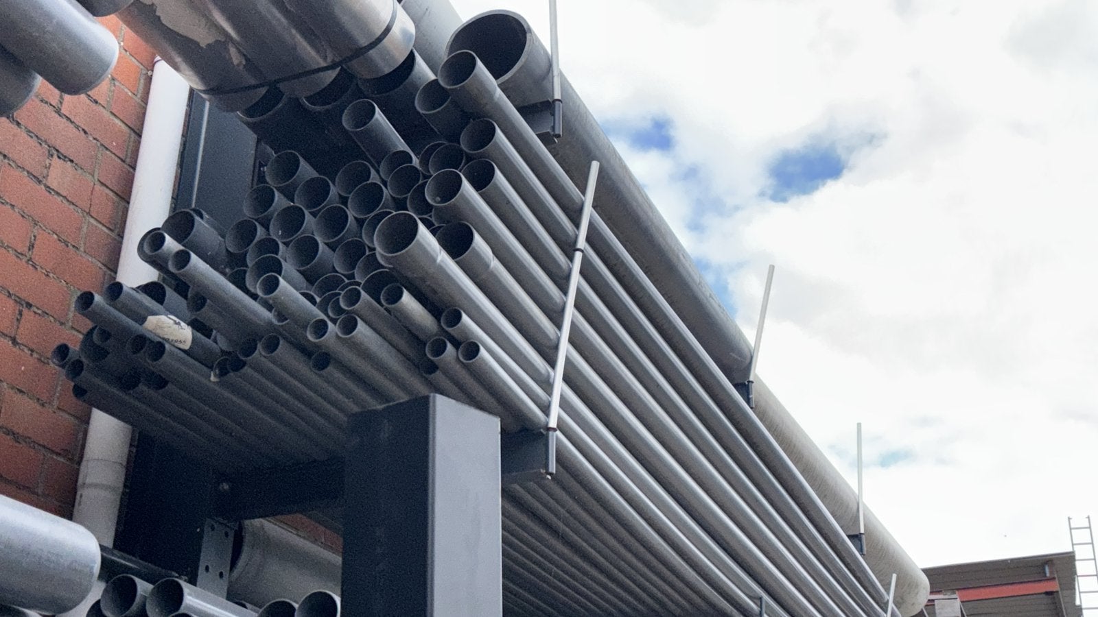 Pvc buis pn 10 110mm, Bricolage & Construction, Tuyaux & Évacuations, Enlèvement, Comme neuf, PVC