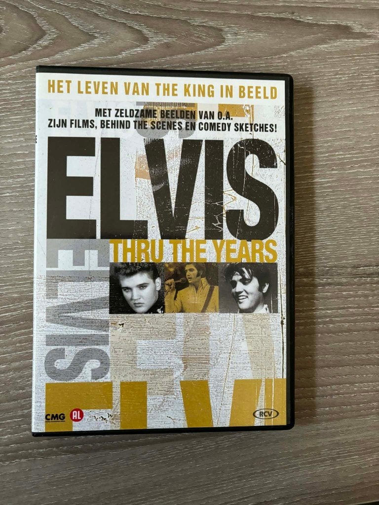 Elvis dvd, Het leven van the King in beeld. slechts 5 euro., CD & DVD, DVD | Documentaires & Films pédagogiques, Tous les âges