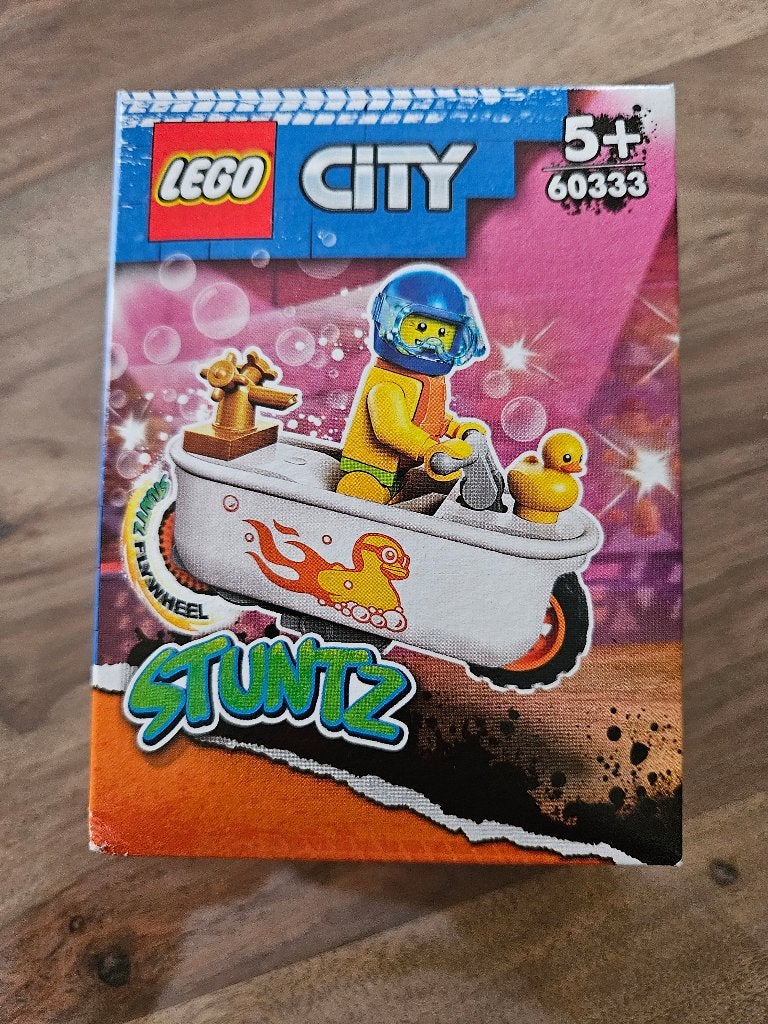 60333 LEGO City Stuntz Bathtub Stunt Bike, Ophalen of Verzenden, Nieuw, Lego, City
