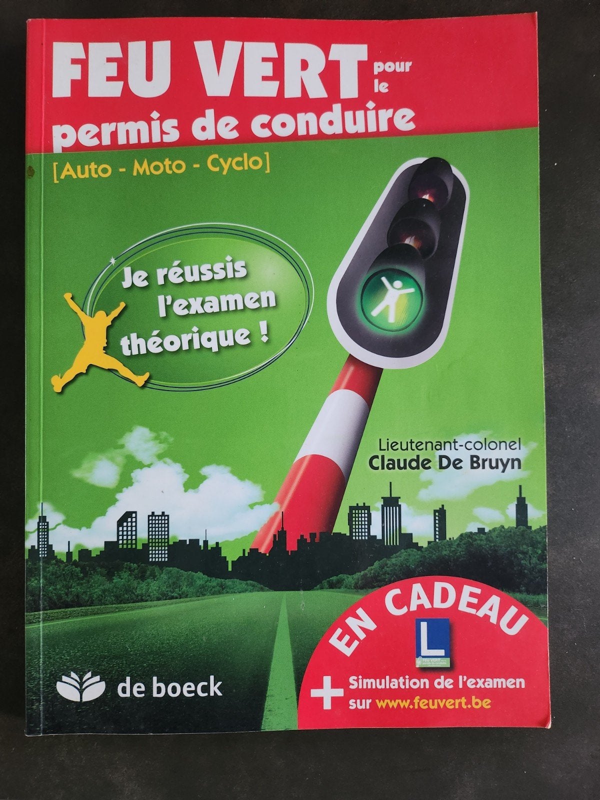 livre Feu Vert pour le permis de conduire comme neuf, Livres, Enlèvement