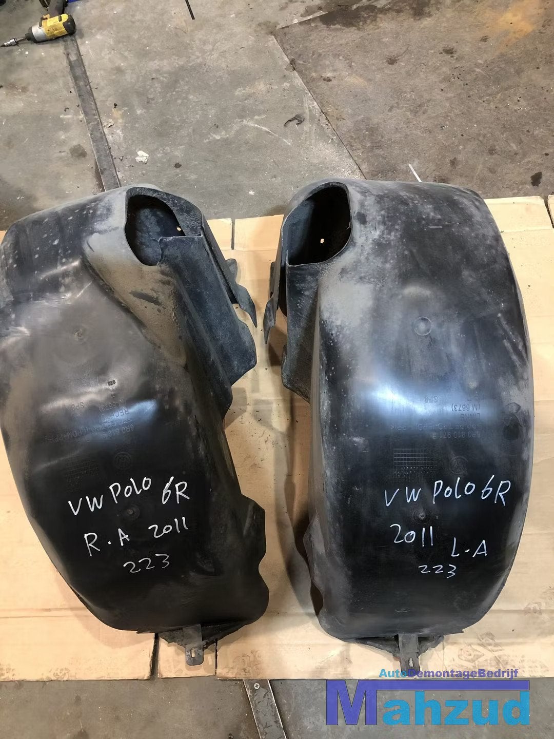 VW POLO 6R Modder kuip wiel binnenscherm links rechts achter, Autos : Pièces & Accessoires, Carrosserie & Tôlerie, Arrière, Gauche