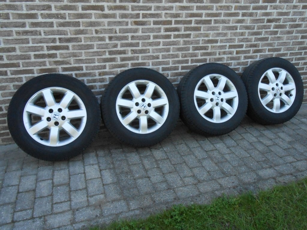 Honda 17 inch alu velgen en zomer-banden:, Pneus et Jantes, Véhicule de tourisme, Pneus été, 17 pouces