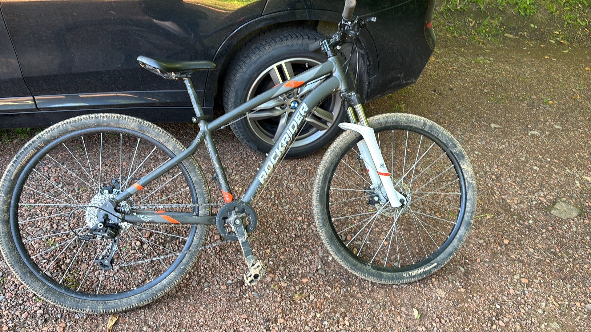 Vtt, Rockrider, taille M. Roue 27,5, 24 pouces ou plus, V-brakes, Aluminium, Comme neuf