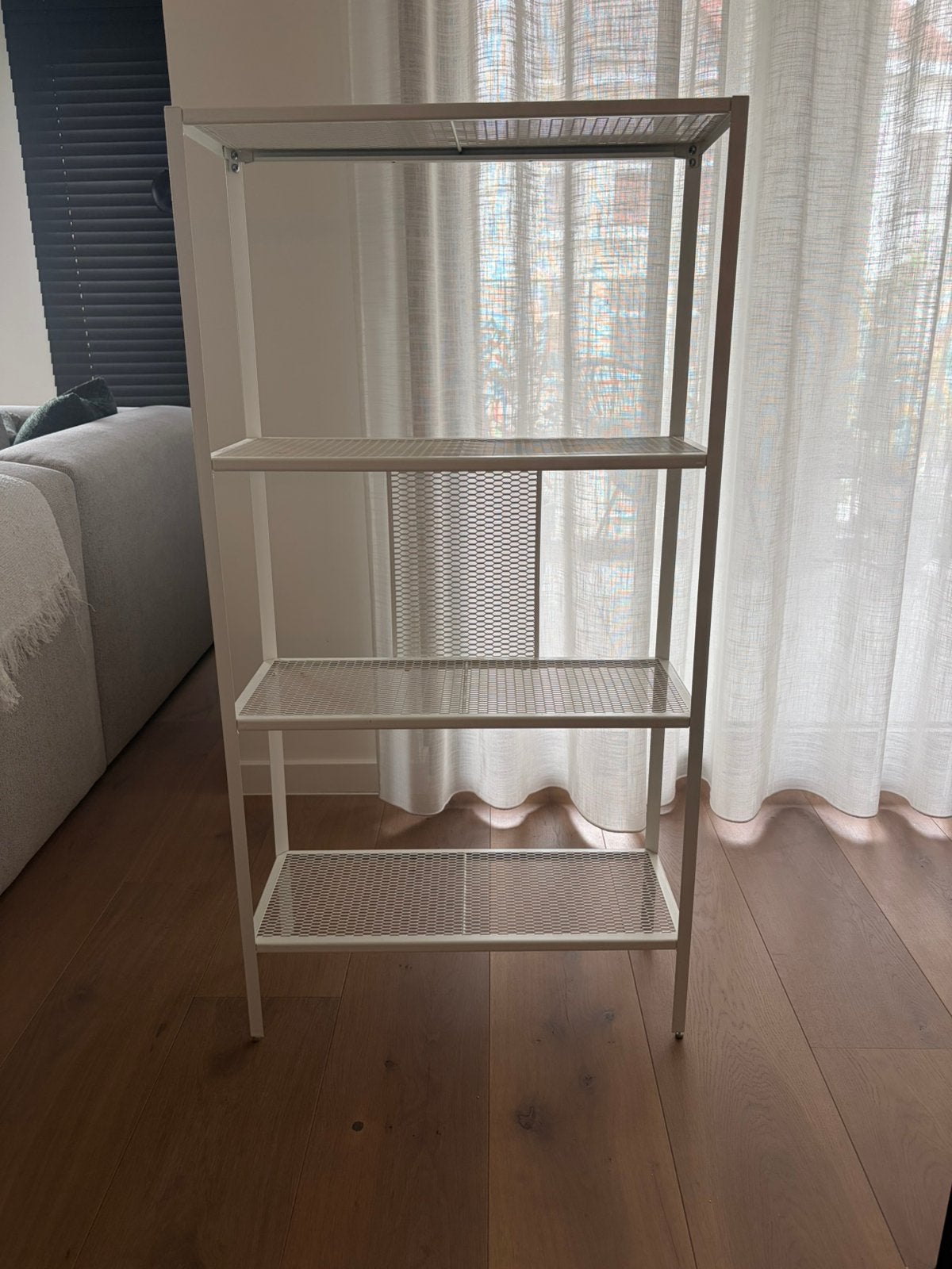 IKEA BAGGEBO open kast - wit metaal - 2 stuks, Enlèvement, Comme neuf